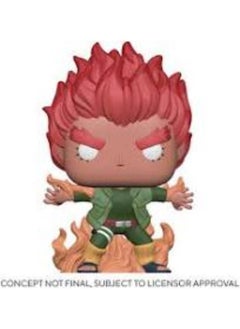 Funko Pop! Anime: Naruto - Might Guy (Eight Inner Gates) #824  - Image 1