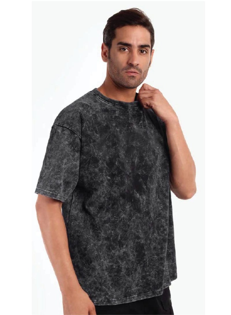 Black Optiq Oversized T-Shirt