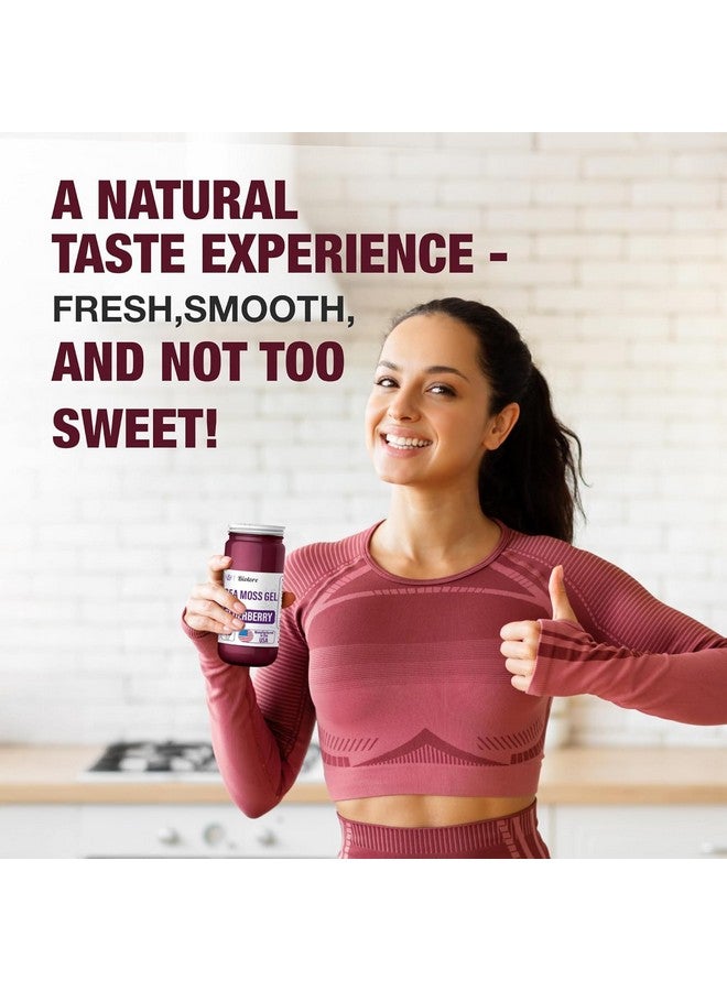 جل الطحالب البحرية من بيولور - توت العليق البري 16 أونصة، طحالب بحرية أيرلندية برية مع فيتامينات أساسية ومعادن نادرة، غذاء نباتي فائق الجودة، صنع في الولايات المتحدة الأمريكية - Image 2