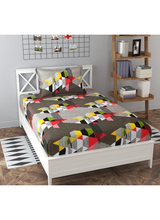 AASHIYANA SAJONA Cotton Geometric Single Bedsheet with Pillow Cover Multicolour - pzsku/Z0EB69CA2341BF3B6AB3DZ/45/1745821484/c6736026-2906-4a7c-9958-e7e886d0b80f
