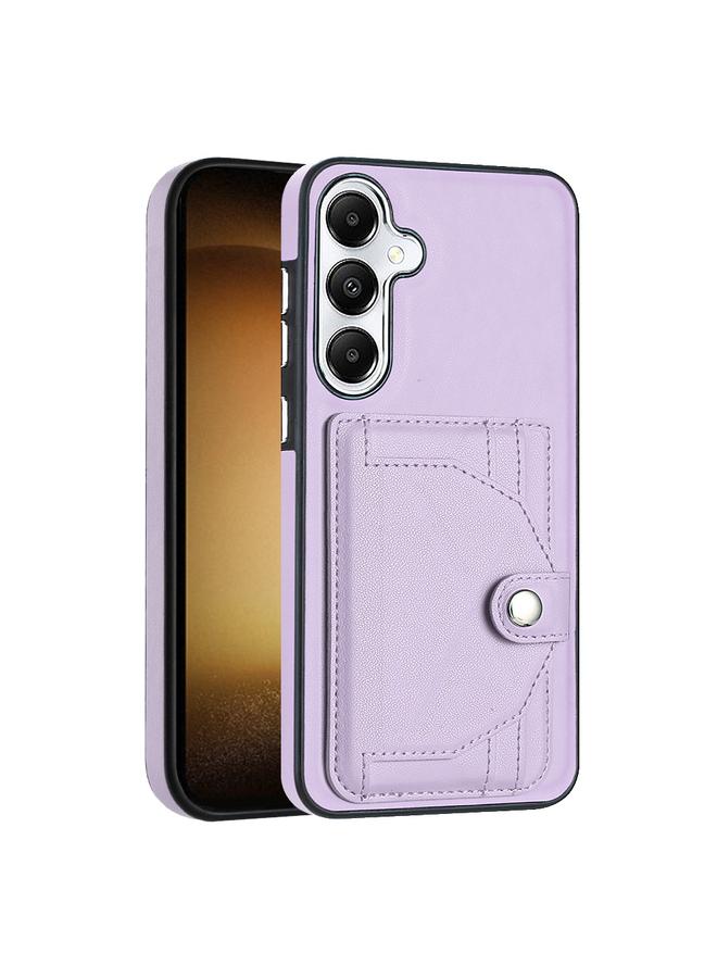 S-TOP Case For Samsung Galaxy S24+ 5G Shockproof Leather Phone Case with Card Holder - Image 2