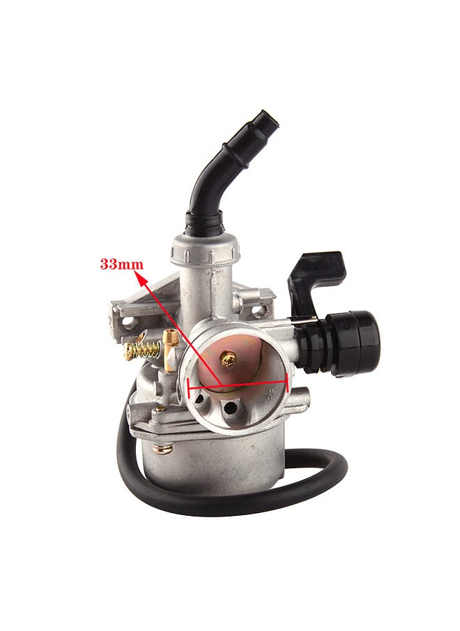 Generic PZ19 Carburetor with Air Filter Fuel Filter for 50CC-125CC Dirt Bike ATV Scooter Moped  - Image 2