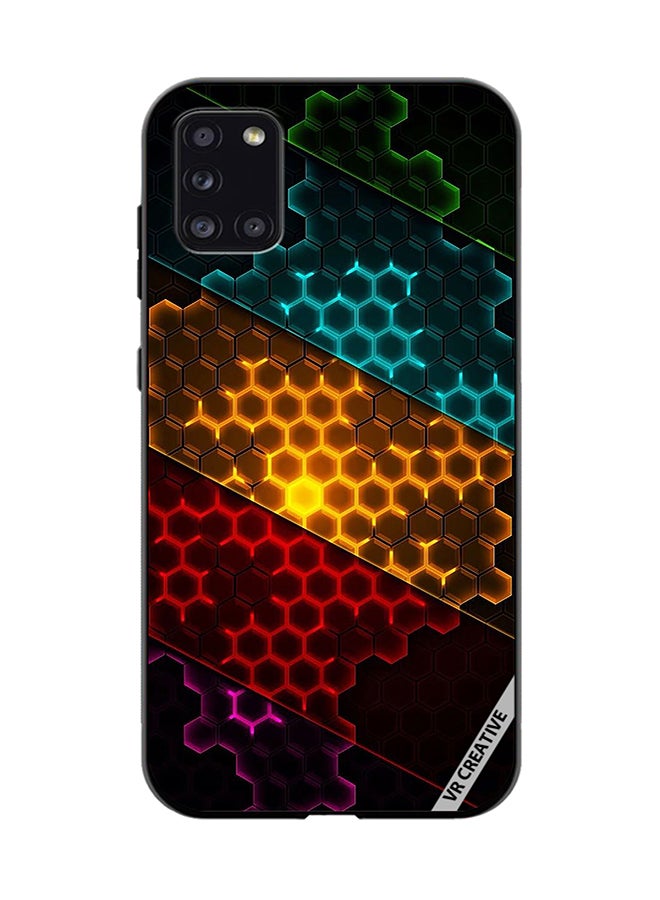 VR CREATIVE Protective Case Cover For Samsung Galaxy A31 Design Multicolour - Image 1