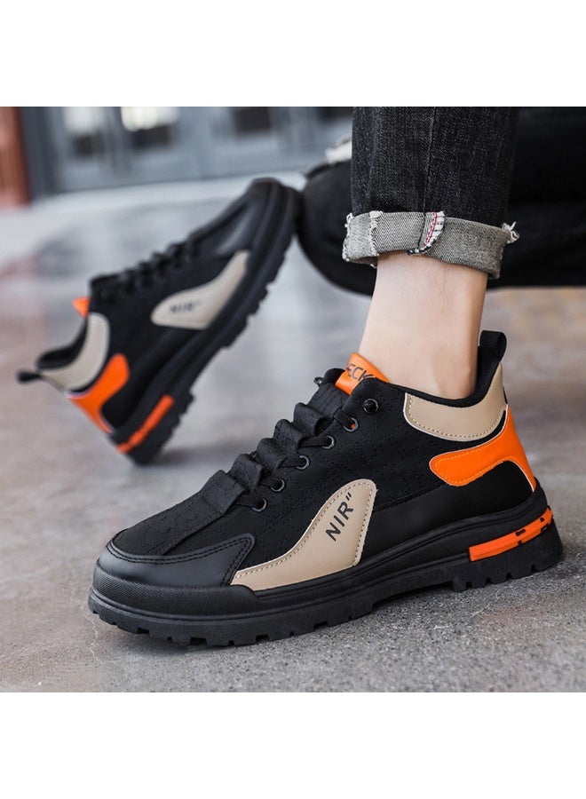NIBEMINENT Quality Men's Shoes Outdoor Casual Shoes for Men Wear-Resistan Sneakers Comfortable Short Boots Men Not Slip Sports Shoes - Image 2