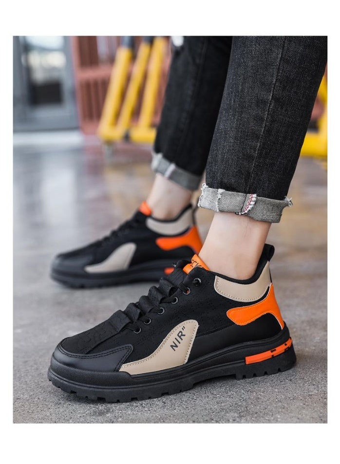 NIBEMINENT Quality Men's Shoes Outdoor Casual Shoes for Men Wear-Resistan Sneakers Comfortable Short Boots Men Not Slip Sports Shoes - Image 4