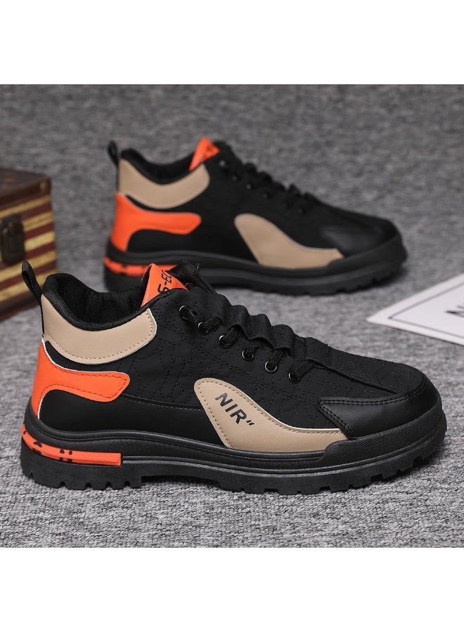 NIBEMINENT Quality Men's Shoes Outdoor Casual Shoes for Men Wear-Resistan Sneakers Comfortable Short Boots Men Not Slip Sports Shoes - Image 1