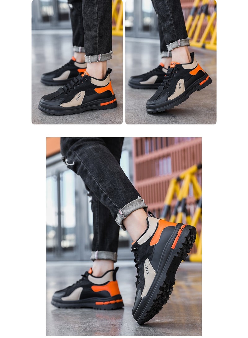 NIBEMINENT Quality Men's Shoes Outdoor Casual Shoes for Men Wear-Resistan Sneakers Comfortable Short Boots Men Not Slip Sports Shoes - Image 5