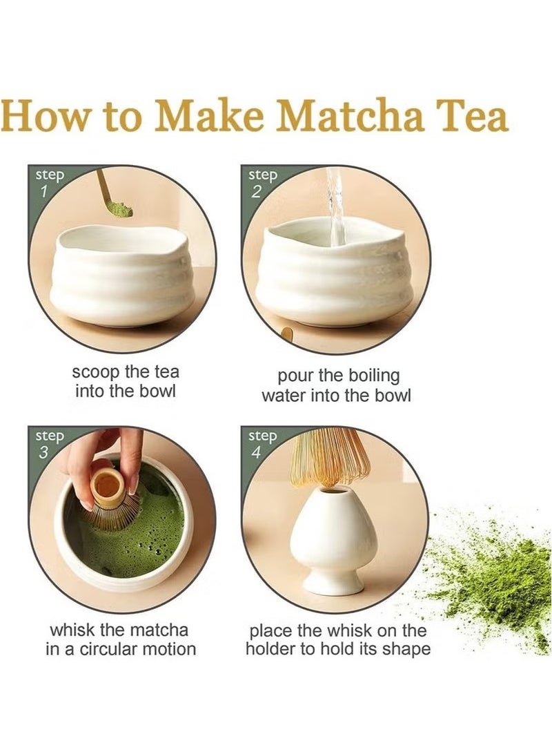 بيوينتي مجموعة أدوات "ماتشا" الخزفية - Image 3