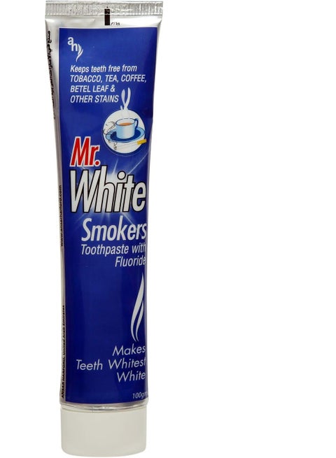 Smokers Toothpaste With Fluoride For Teeth Whitening