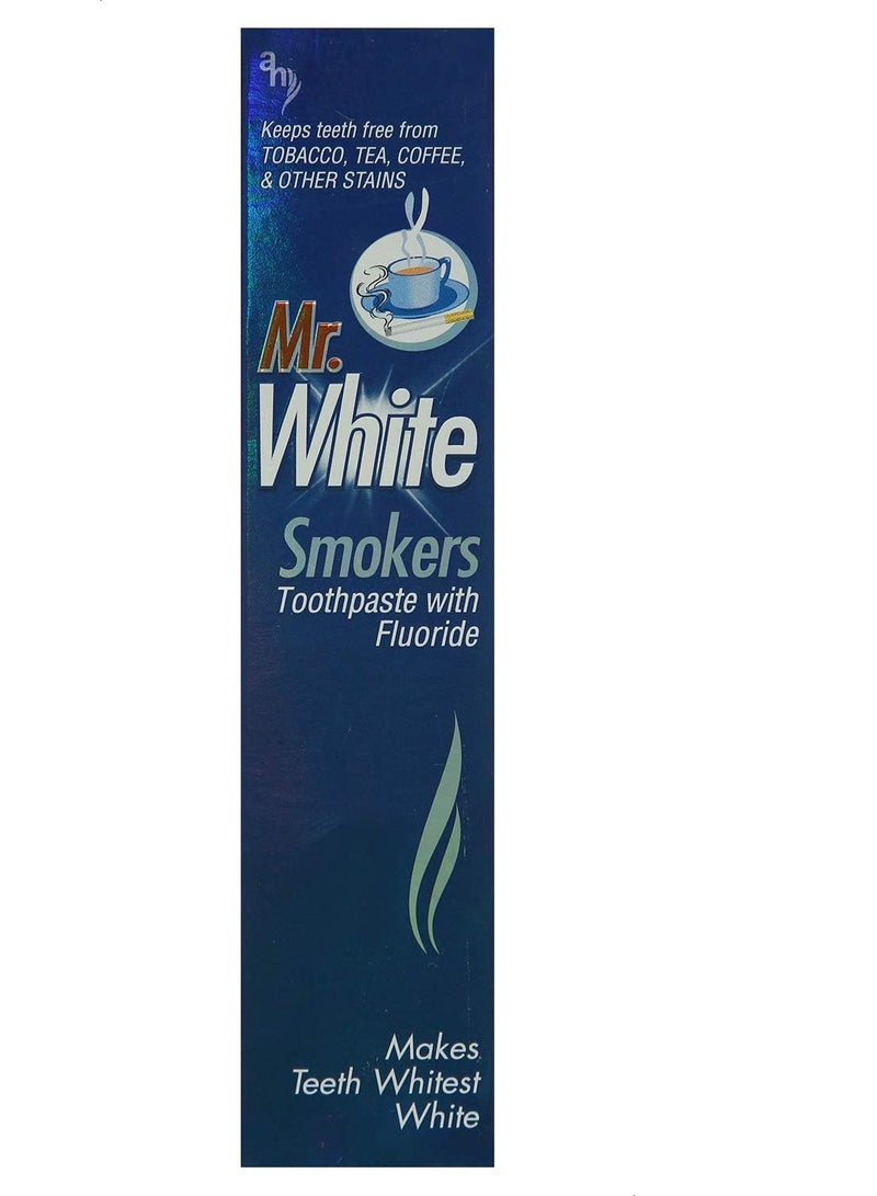 Smokers Toothpaste With Fluoride For Teeth Whitening
