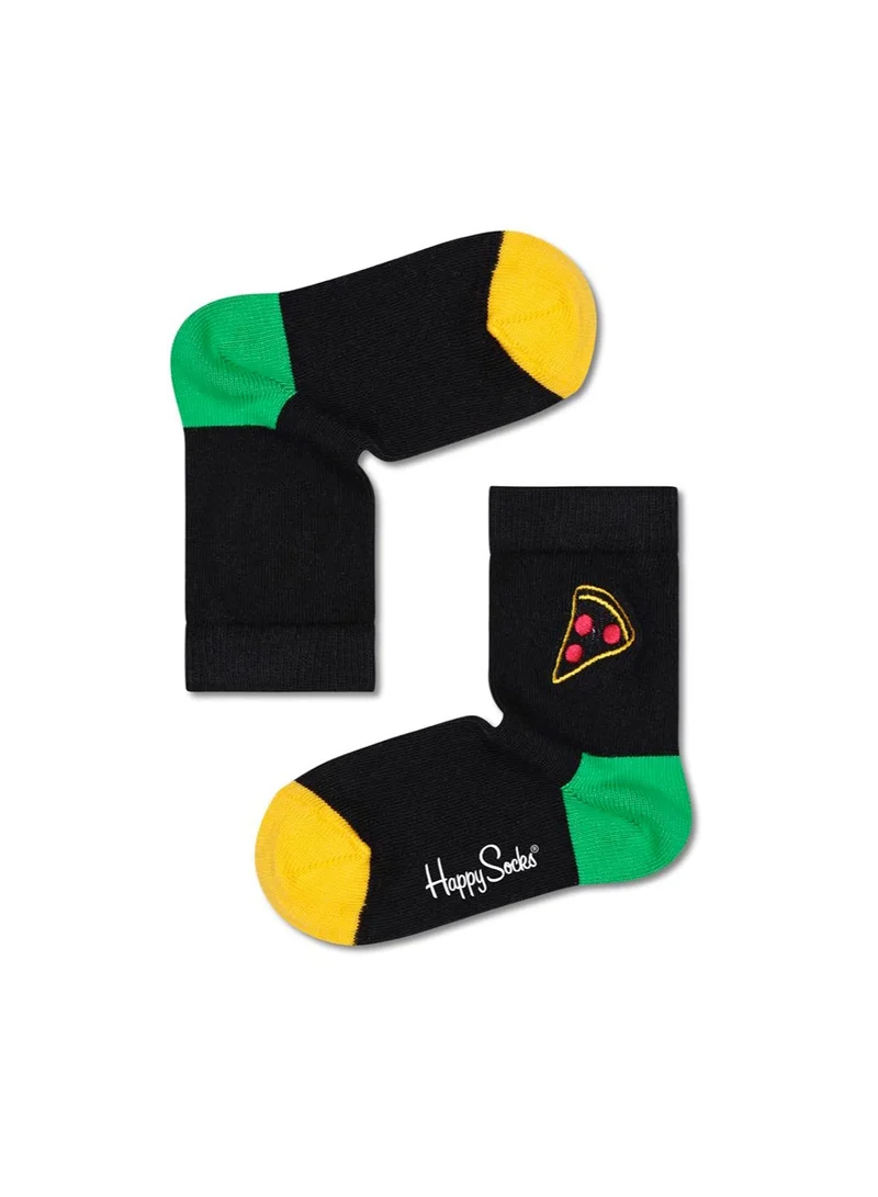 هابي سوكس KIDS EMBROIDERY PIZZA SLICE SOCK