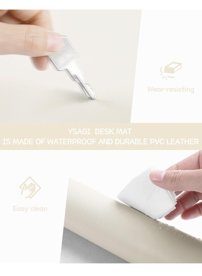 سجادة مكتبية، سجادة مقاومة للماء للوحة مفاتيح الكمبيوتر المحمول، وسادة ماوس كبيرة للمكتب/العمل/المنزل/الديكور - Image 4