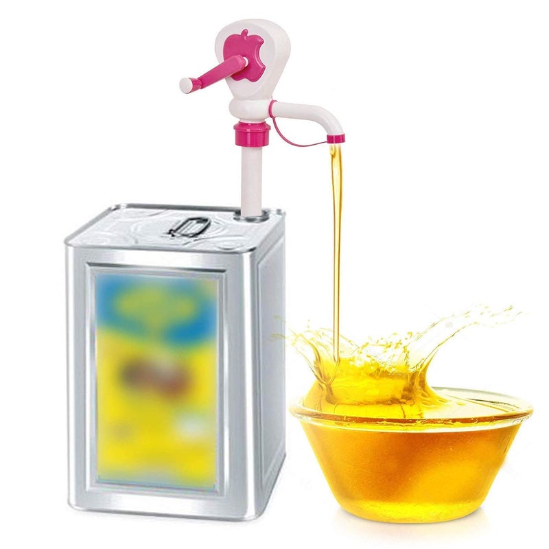 Kriya KRIYA Oil Pump Oil Can Pump Oil Dispenser Pump Manual Hand Oil Pump for Oil Extractor Cooking Oil Pump for Kitchen Apple Oil Pump - Image 3