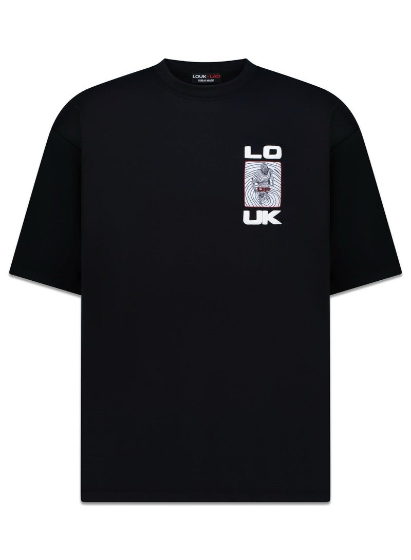 LoukLad |BREATH |Oversized Spandex Tee - Image 3
