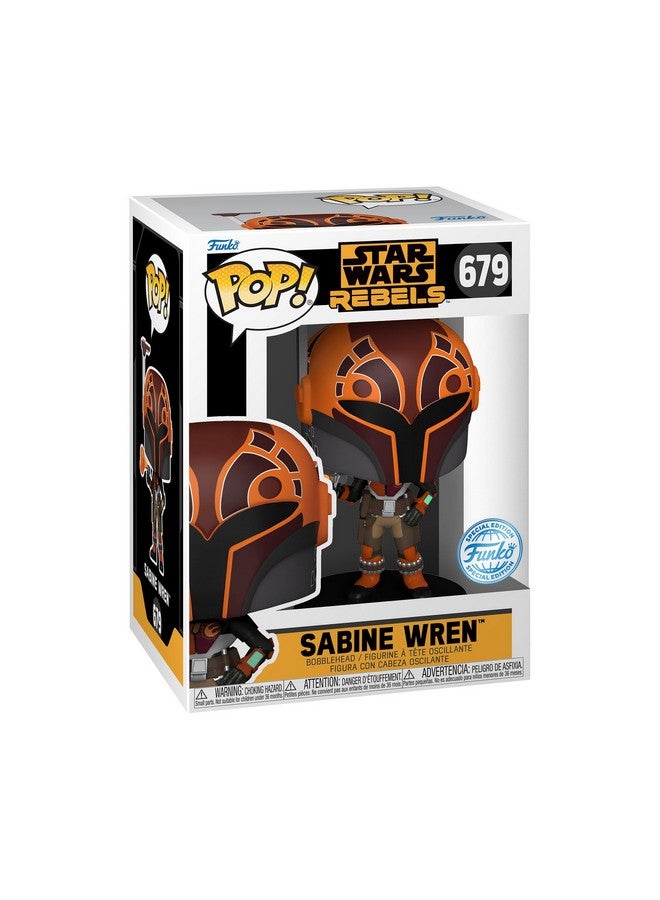 Funko Funko Pop! Star Wars: Rebels - Sabine Wren with Airbrush (Boxlunch Exclusive), 76705  - Image 1