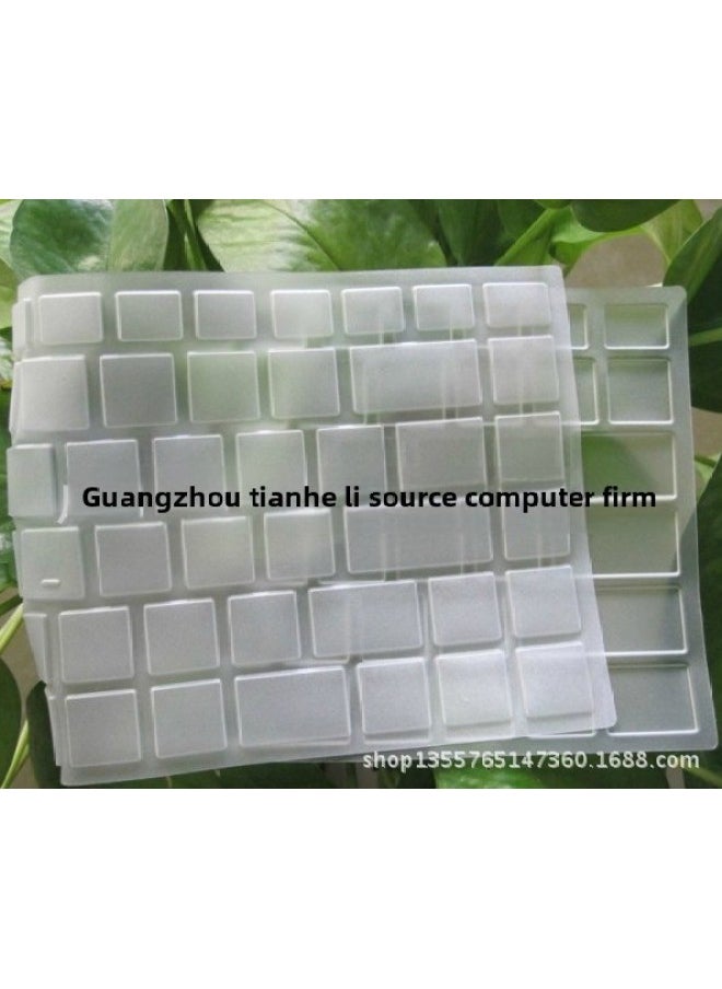 Generic - Suitable For DELL Notebook Keyboard Film Inspiron 5584 7590 5570 Series 15inch Inspiron 5390-Color:Take A Photo Of The Colorful Keyboard Membrane And Note The Colorful-Size:5410 5310 - Image 1