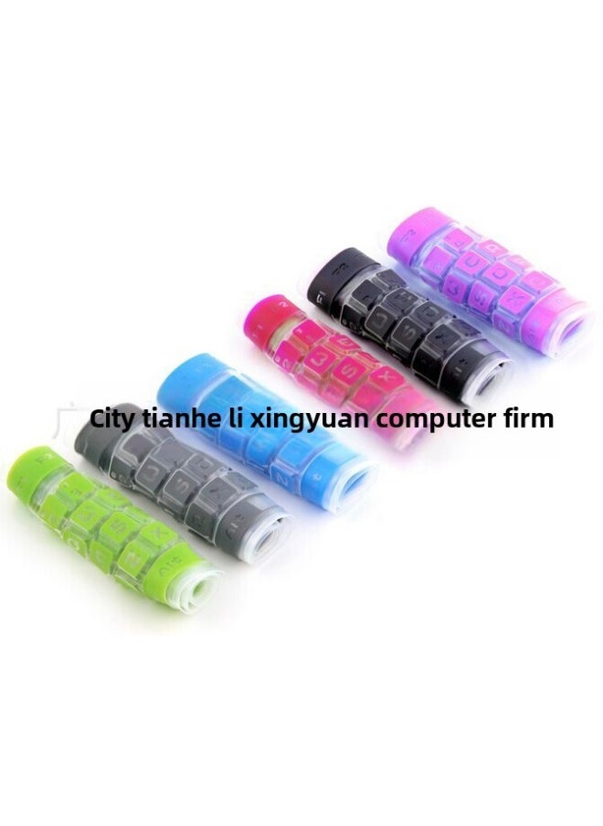 Generic - Suitable For DELL Notebook Keyboard Film Inspiron 5584 7590 5570 Series 15inch Inspiron 5390-Color:Take A Photo Of The Colorful Keyboard Membrane And Note The Colorful-Size:5410 5310 - Image 1