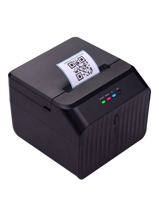 NIBEMINENT Thermal Label Receipt Printer Black - Image 1