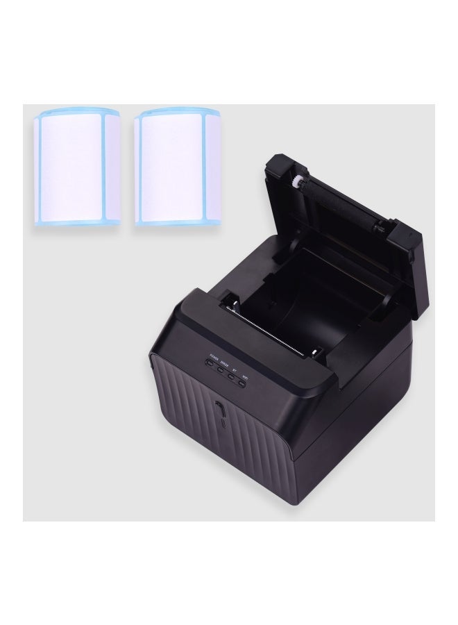 NIBEMINENT Thermal Label Receipt Printer Black - Image 5