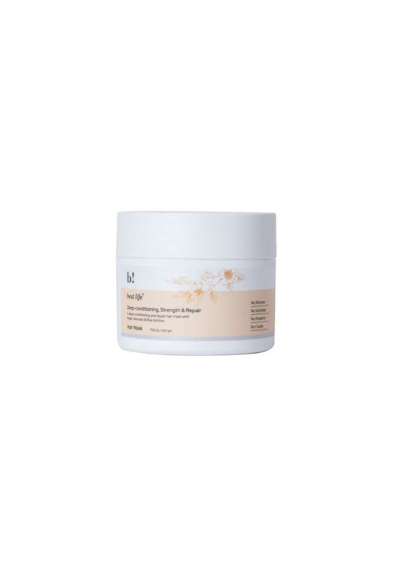 Best Life Best Life Deep Conditioning Strength and Repair Hair Mask to achieving stronger healthier and more radiant hair 300ml  - Image 1