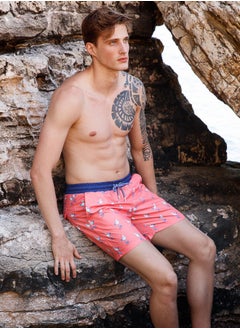 Anemoss Seagull Men Swim Shorts with Elastic Drawstring Waistband Large  - Image 5
