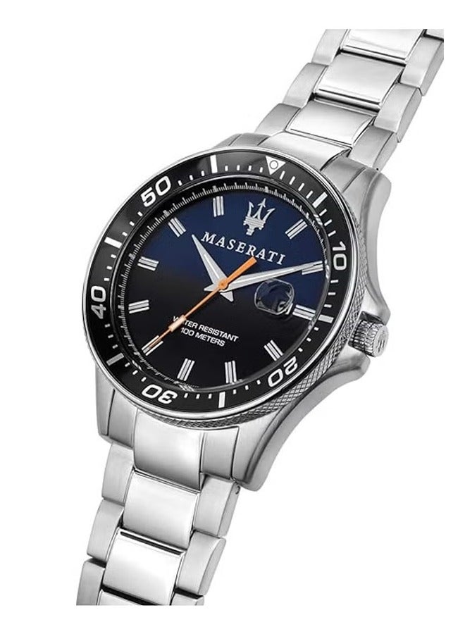 استيراد الرجال Maserati ساعة كوارتز الصلب غير القابل للصدأ RR8853140001.