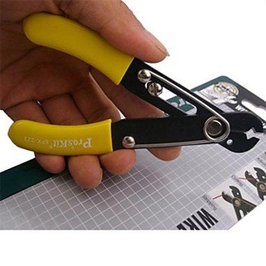 Proskit Proskit 6PK223 Carbon Steel Wire Stripper Cutter Yellow  - Image 3