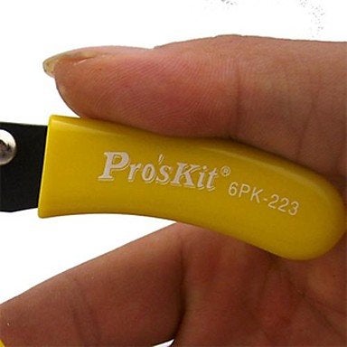 Proskit Proskit 6PK223 Carbon Steel Wire Stripper Cutter Yellow  - Image 5