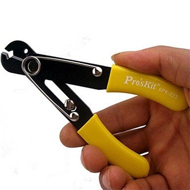Proskit Proskit 6PK223 Carbon Steel Wire Stripper Cutter Yellow  - Image 2