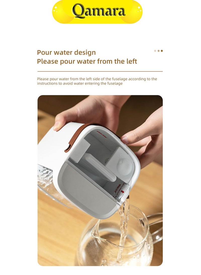 QAMARA Essential Oil Diffuser Humidifier with Remote Control and Silent Design for Home, Office, and Yoga Spaces. - Image 3