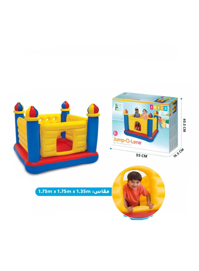 INTEX Jump-O-Lene Inflatable Castle Bouncer 175x175x135cm