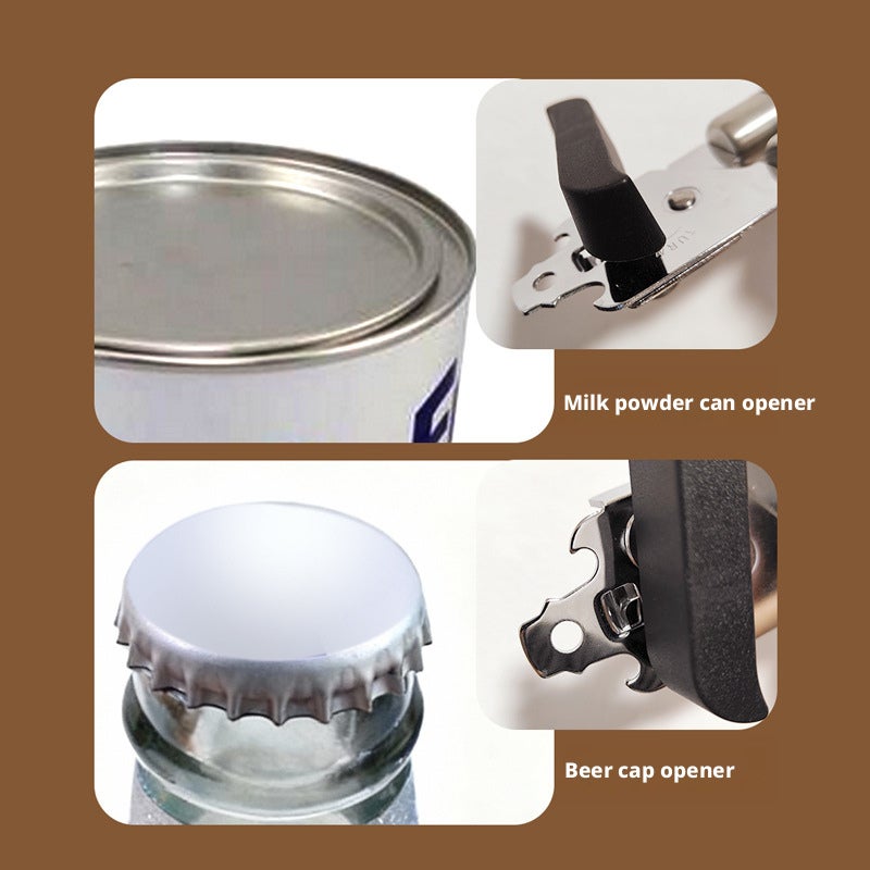 Manual 3-in-1 Multi-functional Can and Bottle Opener - Image 3