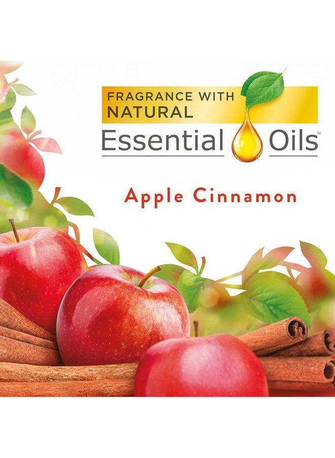 Air Wick عبوة إعادة تعبئة معطر هواء تلقائي، 2 قطعة، تفاح وقرفة، تحييد الروائح، زيوت أساسية - Image 2