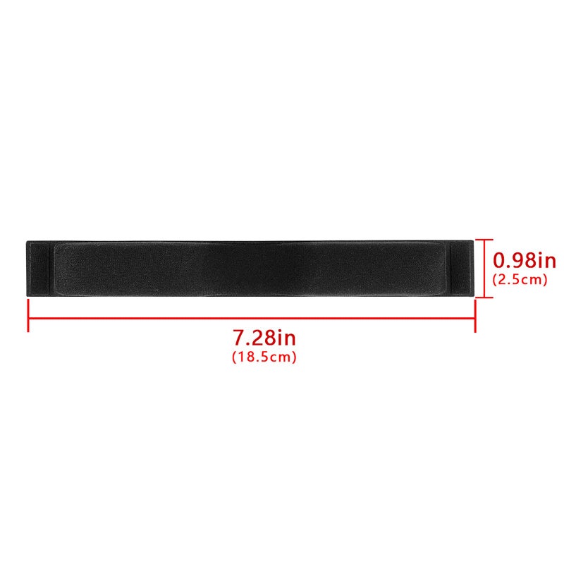 Geekria Mesh Fabric Headband Pad Compatible with Sennheiser HD650, HD660S, HD660S2 Headphones, Replacement Band Repair Part (Black). - Image 3