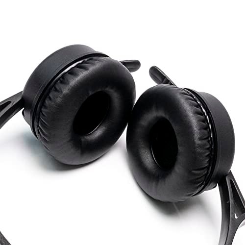 Voarmaks Rainbow Color Ear Pads Headband Cushion Kits Compatible with Sennheiser HD25 HD250BT HD25-ll HD25S Il HMD25 Headphone Foam Covers (Black Sets) - Image 4