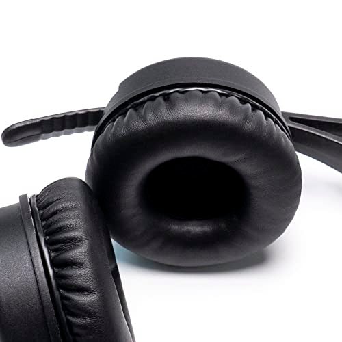 Voarmaks Rainbow Color Ear Pads Headband Cushion Kits Compatible with Sennheiser HD25 HD250BT HD25-ll HD25S Il HMD25 Headphone Foam Covers (Black Sets) - Image 5