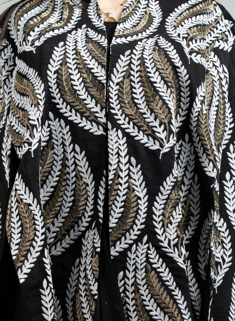 اكسا جلابية كويتي IK1602 اسود