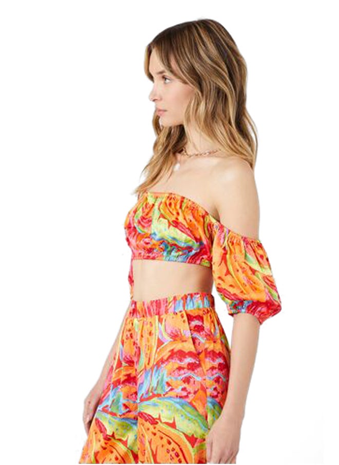FOREVER 21 CROP WOVEN TOP  - Image 2