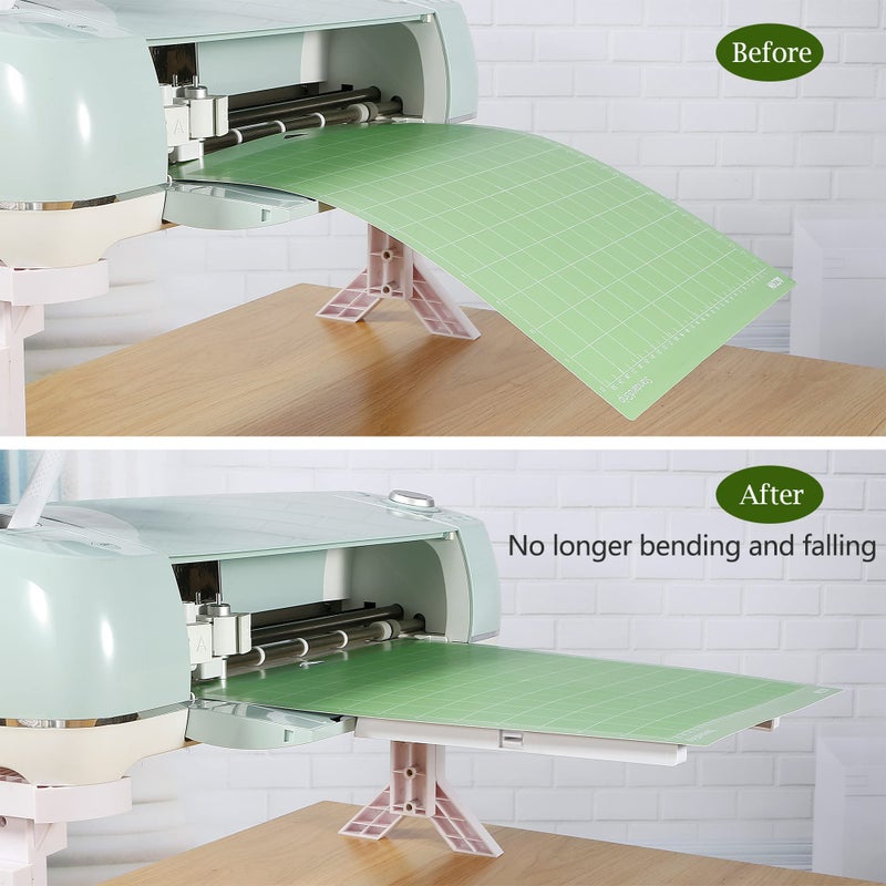 AOOIIN Extension Tray for Cricut Maker 4/Maker 3/Maker and Explore 4/3/2/Air, Cutting Mat 12x12 Holder for Cricut Maker and Explore Air Series, Tray Extender Compatible with Grip Mat - Image 5