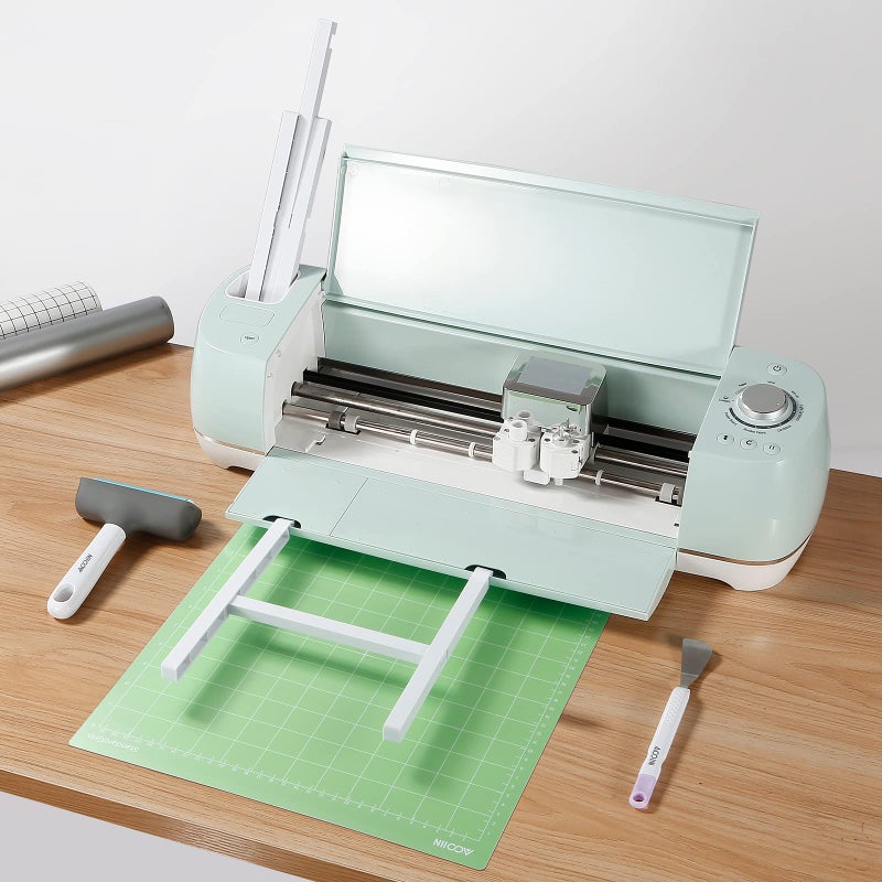 AOOIIN Extension Tray for Cricut Maker 4/Maker 3/Maker and Explore 4/3/2/Air, Cutting Mat 12x12 Holder for Cricut Maker and Explore Air Series, Tray Extender Compatible with Grip Mat - Image 3