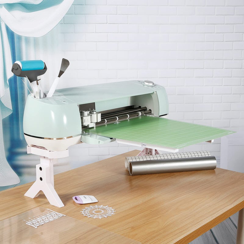AOOIIN Extension Tray for Cricut Maker 4/Maker 3/Maker and Explore 4/3/2/Air, Cutting Mat 12x12 Holder for Cricut Maker and Explore Air Series, Tray Extender Compatible with Grip Mat - Image 4