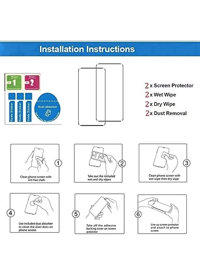 TIGER EasyLifeGo for Realme 11 Pro/Realme 11 Pro Plus 5G Screen Protector – Full Coverage HD Anti-Scratch Bubble-Free Tempered Glass Film with High Response, 2 Pack - Image 5