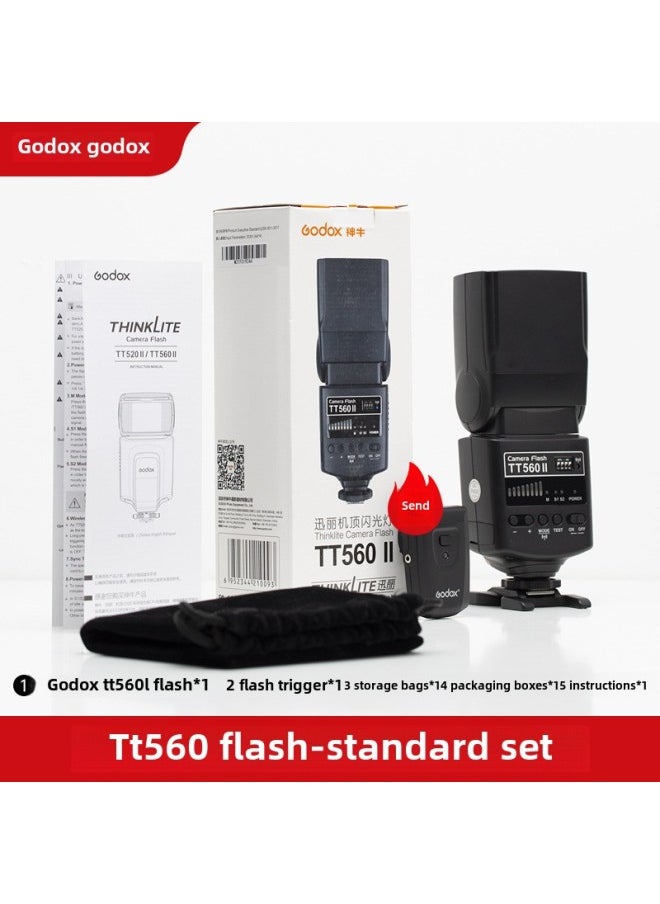 ماركة غير محددة - فلاش كاميرا GODOX Shenniu V1 V1pro V860III V850III TT685II TT600-اللون: TT685II - Image 1