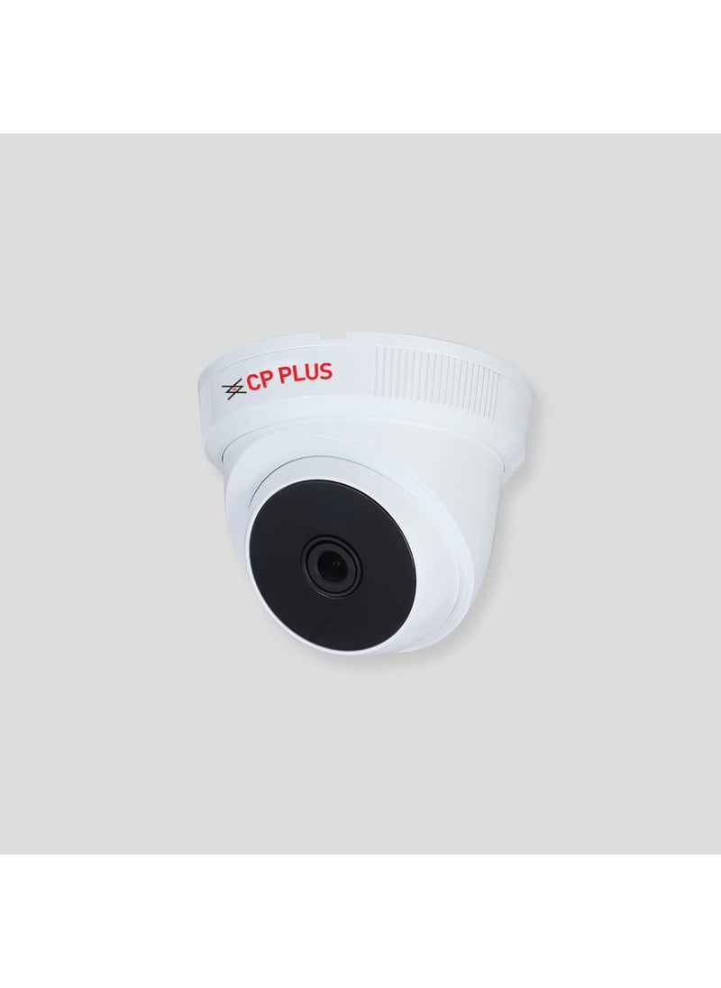 CP PLUS - CP PLUS 5MP IR Dome Security Camera | 3.6 mm Fixed Lens | Max. 25fps at 5MP (16:9 Video Output) | IR Range of 20 Mtrs | Support Built-in Mic -CP-USC-DC51PL2C-V3 - Image 1