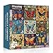 PPuzzling Vintage Butterfly Puzzles for Adults 1000 Pieces Colorful Patchwork Butterflies Jigsaw Puzzles Challenging Flower Puzzles as Wall Art Decor - Image 2