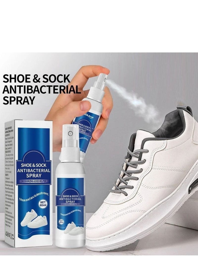Generic 60 مل بخاخ مزيل العرق للأحذية والجوارب معطر ومزيل للرائحة ومضاد للبكتيريا  - Image 4