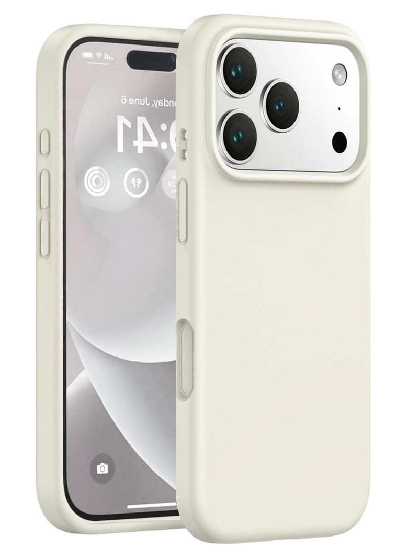 X-level Case for iPhone 17 Pro Max , Cover Compatible with MagSafe, Magnetic Back Shockproof Protection with Strong Magnet, Slim Thin Protection Phone Case for iPhone 17 Pro Max 5G (Off White) - Image 1