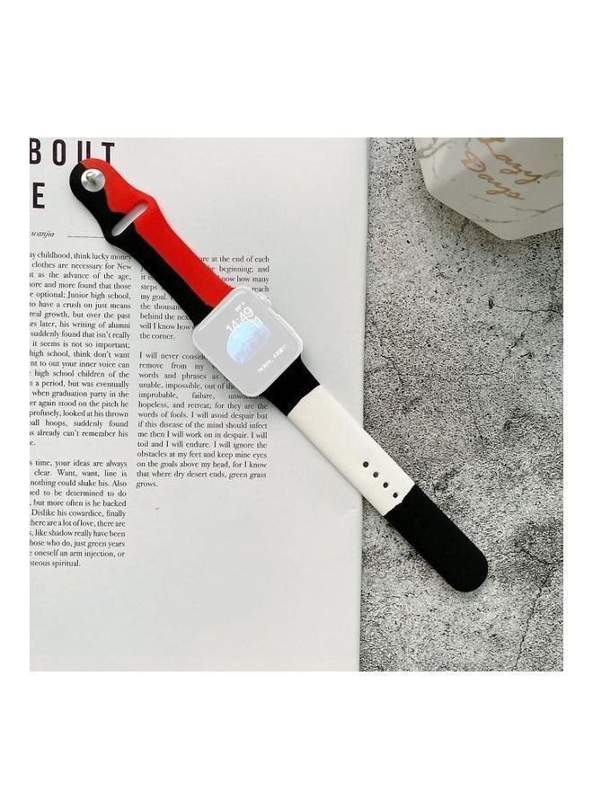 NIBEMINENT Ethnic Replacement Watchband For Apple Watch Series 1/2/3/4/5/6/7/SE 38/40/41mm Multicolour - Image 1