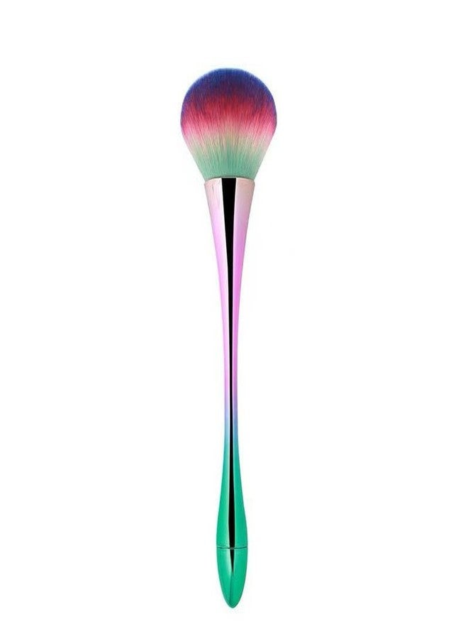 Emigel Professional Dusting Brush D2 | Soft Nail Art Brush | Long Handle Manicure Brush | Nail Art Dust Remover Brush | Pack of 1 Pcs - Image 2