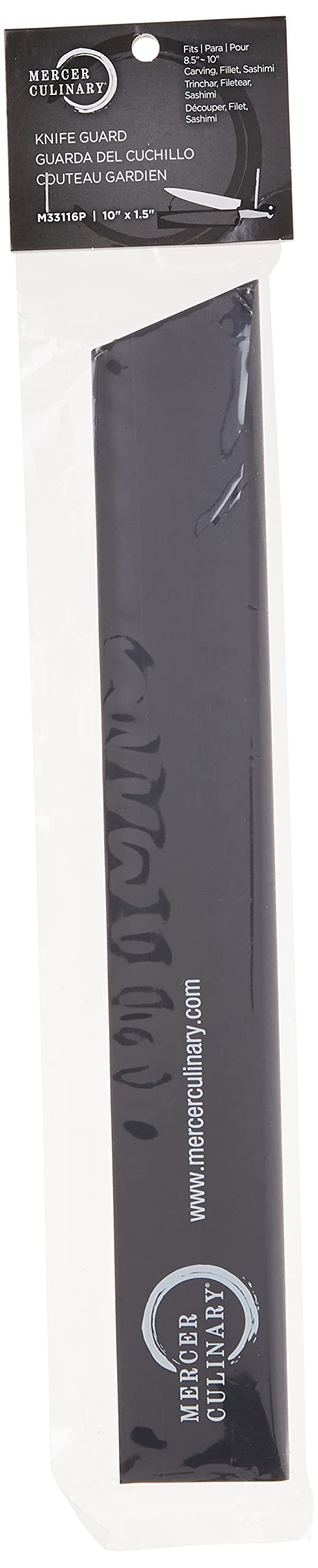 Mercer Culinary Mercer Culinary Knife Guard, 10 Inch x 1.5 Inch,Black - Image 5
